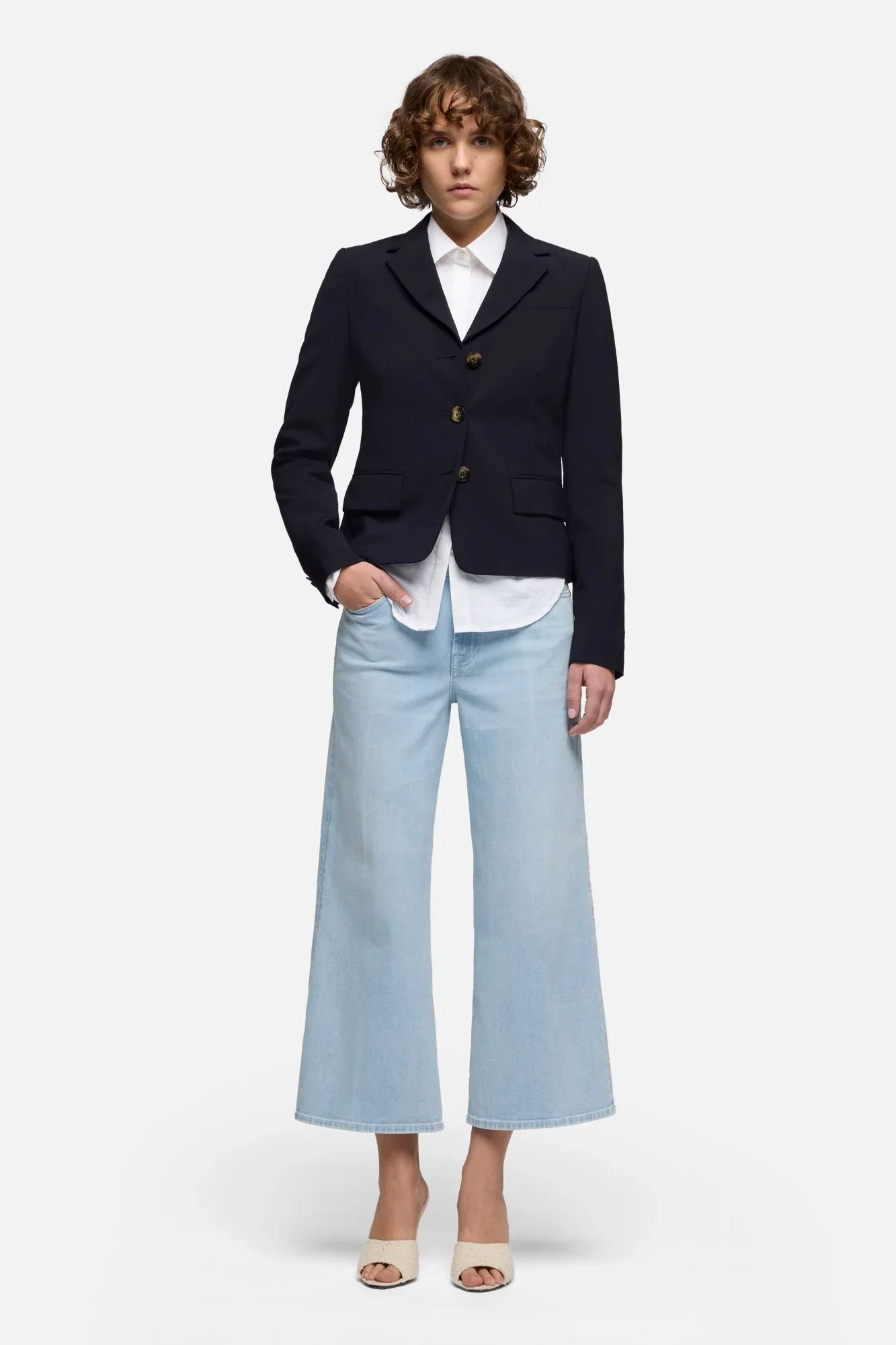 7 FOR ALL MANDKIND - WOMEN'S LOTTA ANKLE PETITE PANT - Image 3