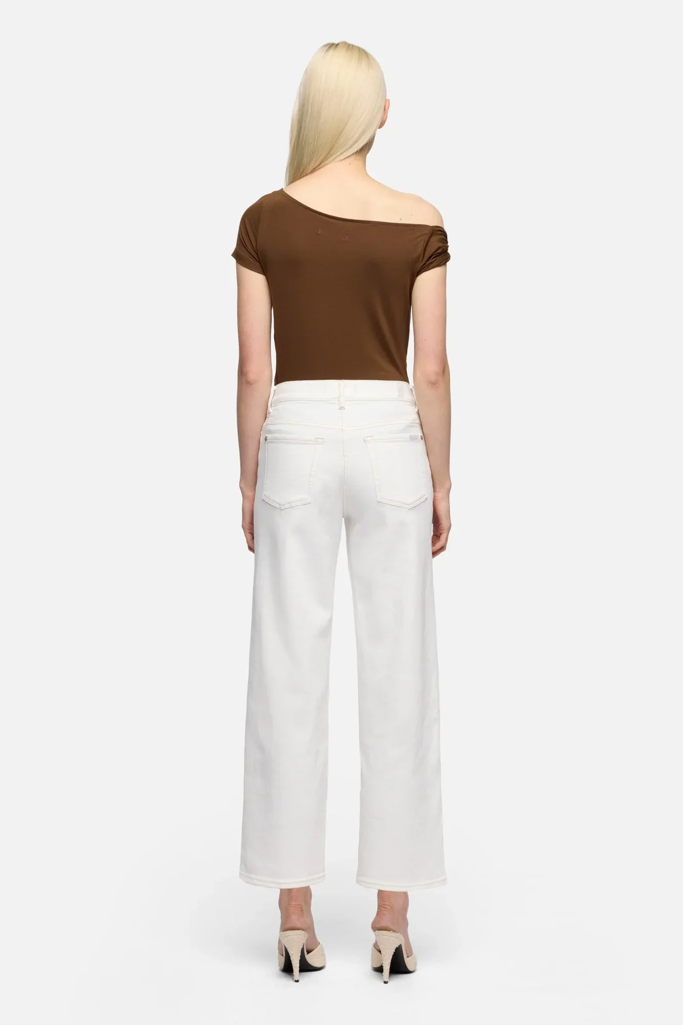 7 FOR ALL MANKIND - STOVEPIPE STRAIGHT ANKLE PANT - Image 2
