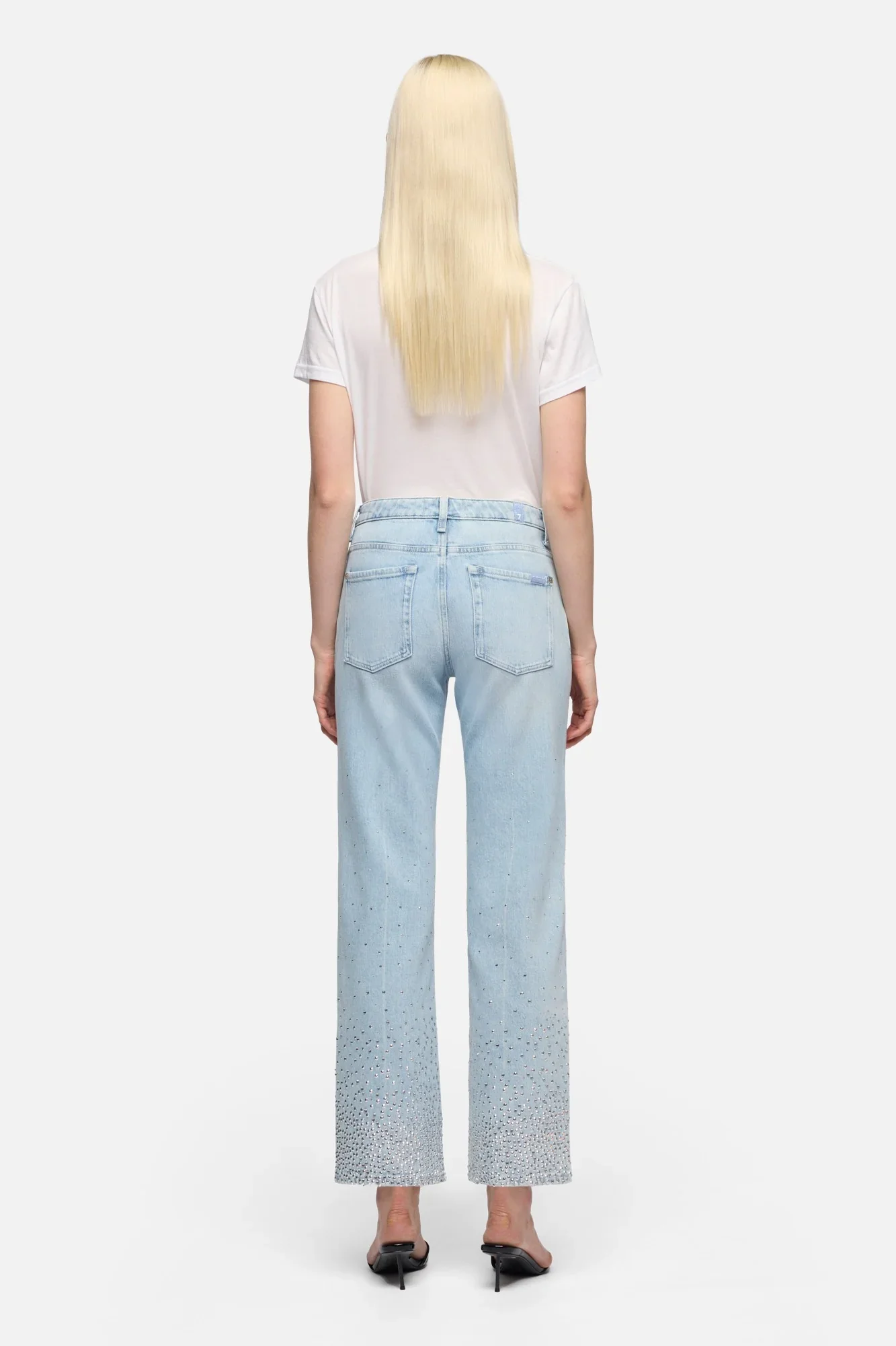 7 FOR ALL MANKIND - WOMEN'S CALIE STRAIGHT ANKLE - Image 2