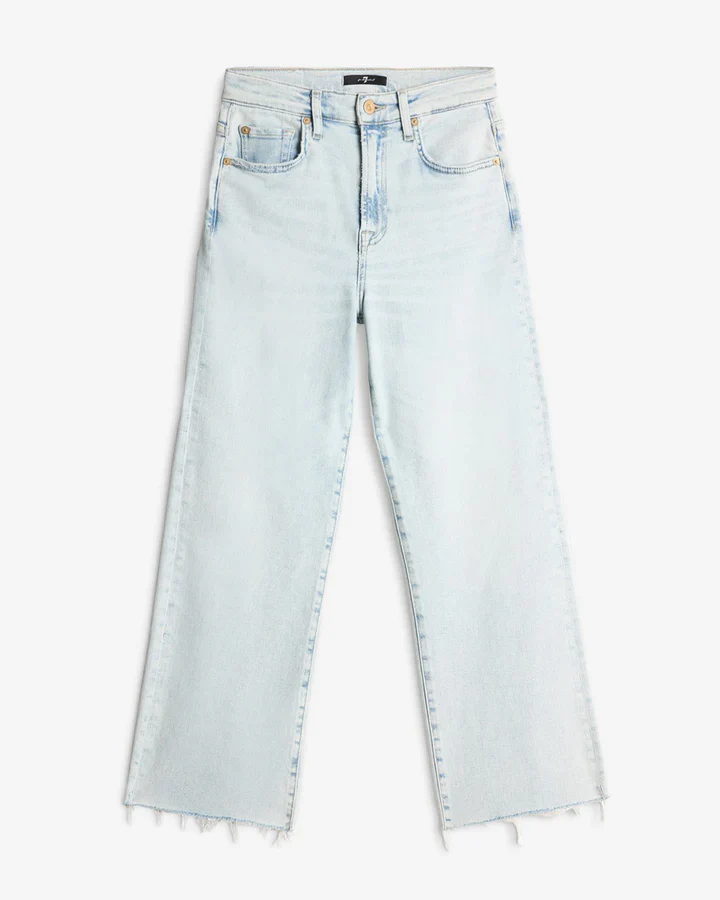 7 FOR ALL MANKIND- WOMEN'S CROPPED ALEXA JEANS - Image 5