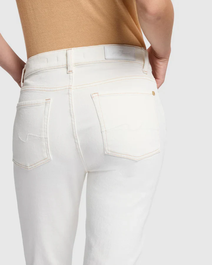 7 FOR ALL MANKIND- Women's Luxe Vintage Daisy Ankle Boot Jeans - Image 3