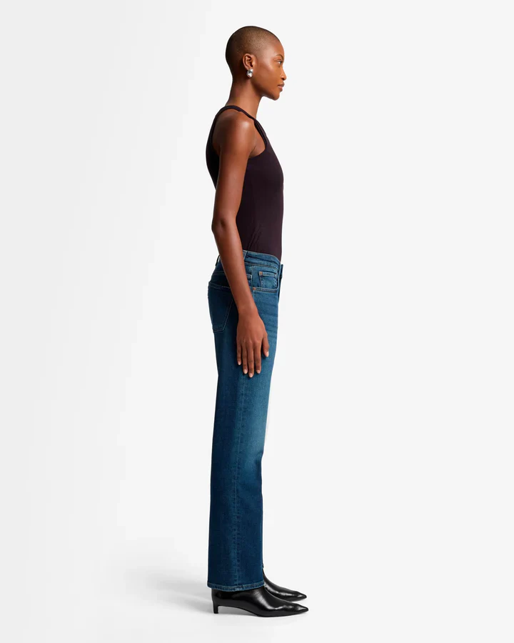 7 For All Mankind - Women's Calie Straight Jean - Image 4