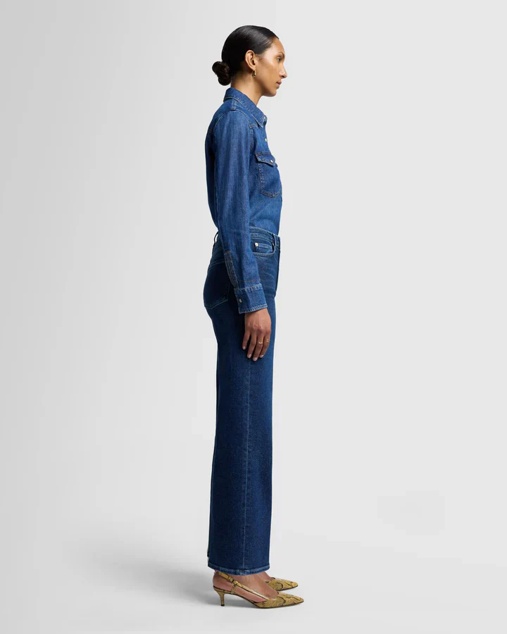 7 FOR ALL MANKIND- WOMEN'S Luxe Vintage Ultra High Rise Jo Jeans - Image 4