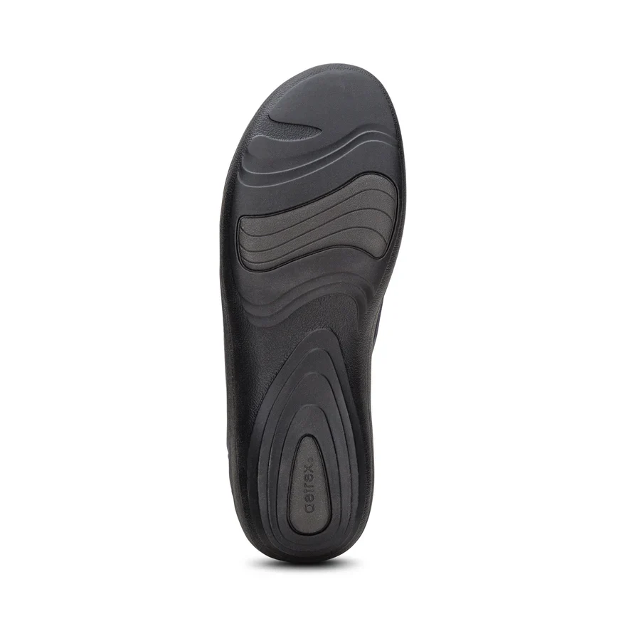 AETREX- WOMEN'S KARINA MONK STRAP NAVY SHOE - Image 7