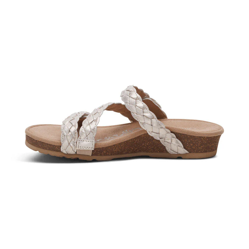AETREX- WOMEN'S JOSIE BRAIDED SLIDE - Image 6