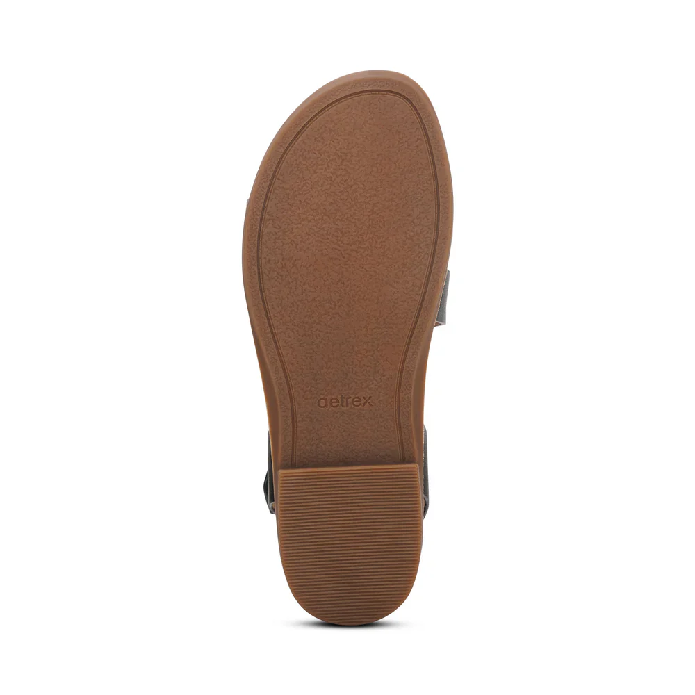 AETREX - TAMARA ASYMMETRICAL QUARTER STRAP SANDAL - Image 6