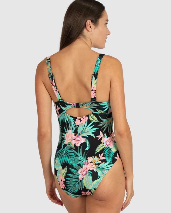 BAKU- WOMEN'S 1PC BERMUDA FLORAL SWIMSUIT - Image 3