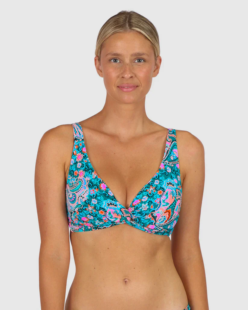 BAKU- WOMEN'S SOUTH BEACH D-DD CUP TWIST SWIM TOP - Image 2