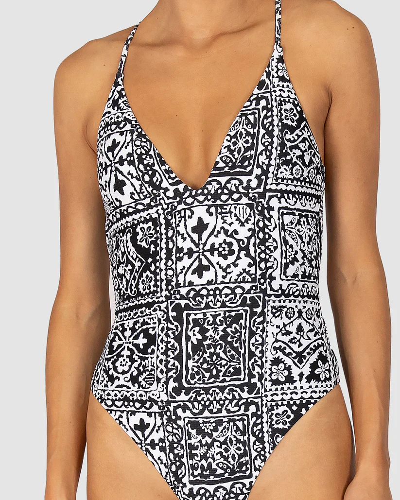 BAKU - WOMEN'S HAVANA DEEP V 1PC - Image 4