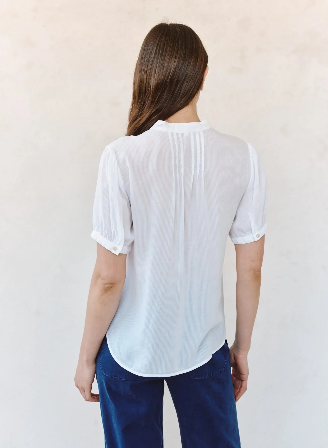 BELLA DAHL - WOMEN'S S/S PINTUCK SHIRT - Image 2