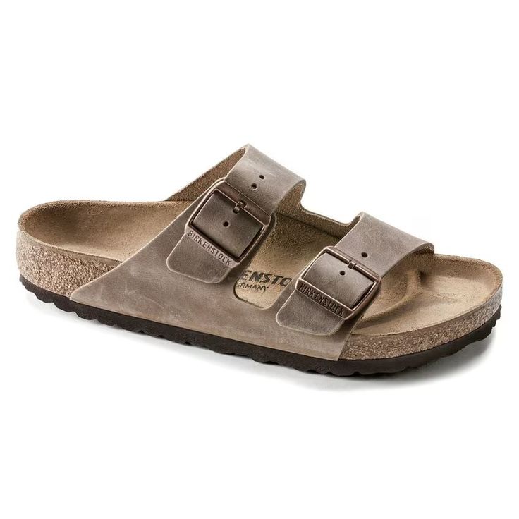 BIRKENSTOCK- ARIZONA OILED LEATHER SANDAL - Image 2