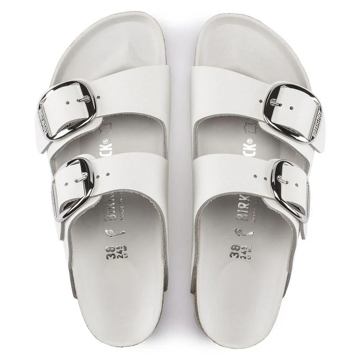 BIRKENSTOCK- ARIZONA BIG BUCKLE LEATHER SANDAL - Image 3