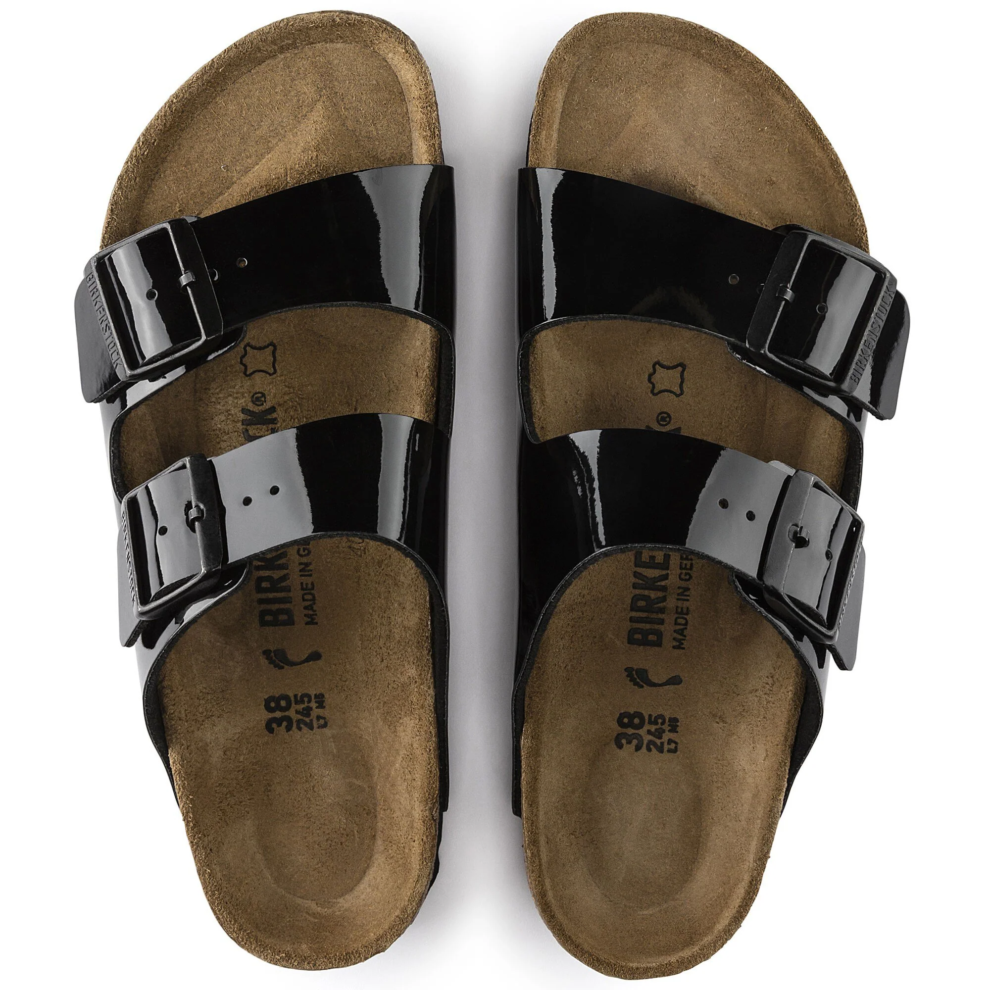 BIRKENTOCK- ARIZONA BIRKO-FLOR PATENT SANDAL - Image 3