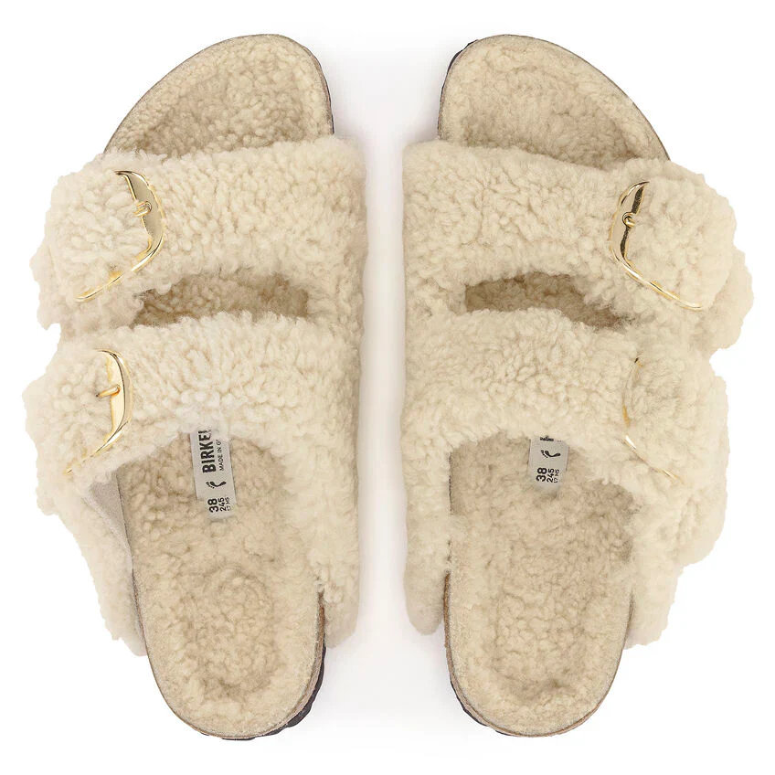BIRKENSTOCK- ARIZONA BIG BUCKLE SHEARLING SANDAL - Image 4