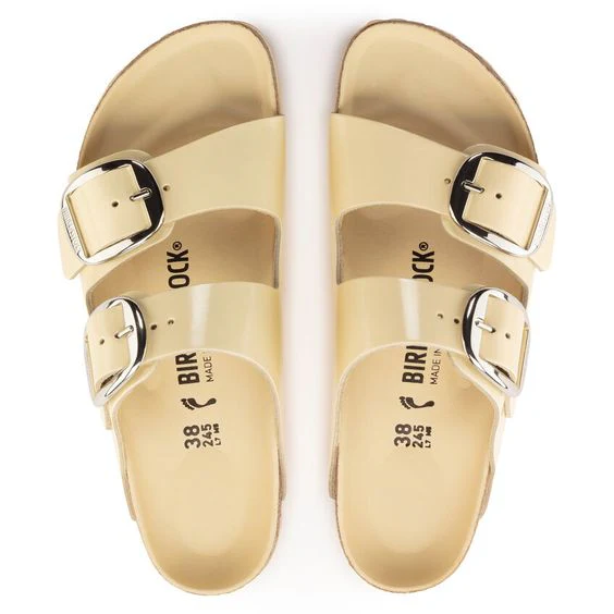 BIRKENSTOCK- ARIZONA BIG BUCKLE HIGH SHINE SANDAL - Image 3