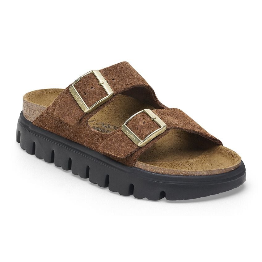 BIRKENSTOCK- ARIZONA CHUNKY SUEDE LEATHER SANDAL - Image 2