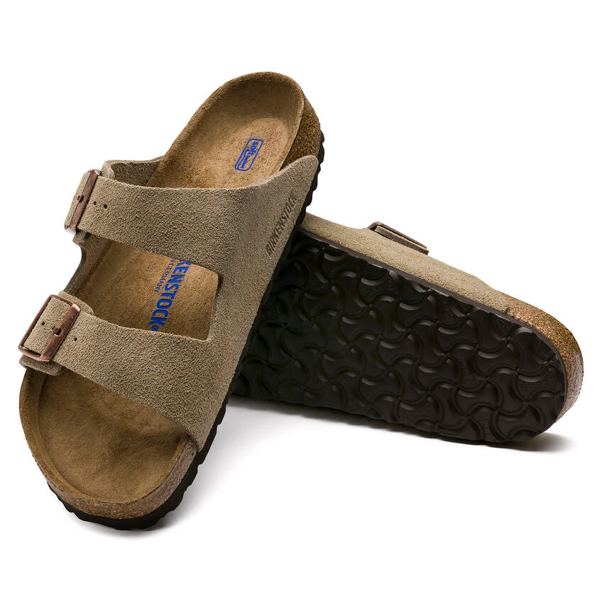 BIRKENSTOCK- ARIZONA SOFT FOOTBED SUEDE LEATHER SANDAL - Image 5
