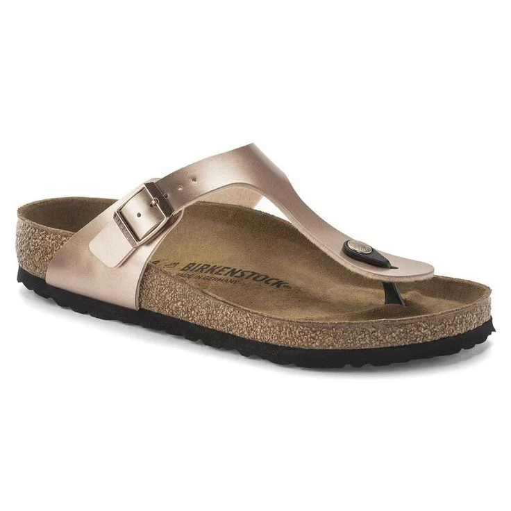 BIRKENSTOCK- GIZAH METALLIC BIRKO-FLOR SANDAL - Image 2