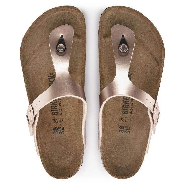 BIRKENSTOCK- GIZAH METALLIC BIRKO-FLOR SANDAL - Image 3