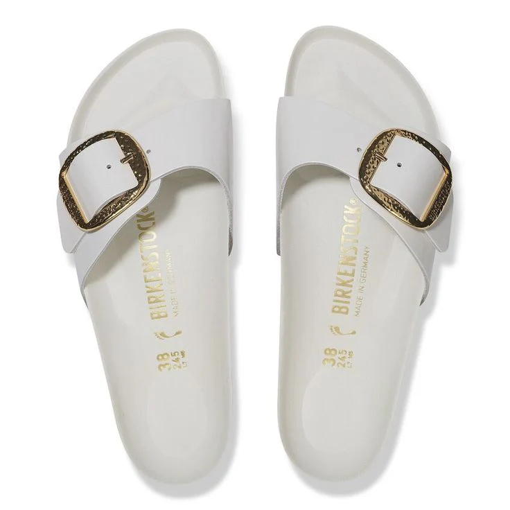BIRKENSTOCK- WOMEN'S MADRID BIG BUCKLE HIGH SHINE SANDAL - Image 3