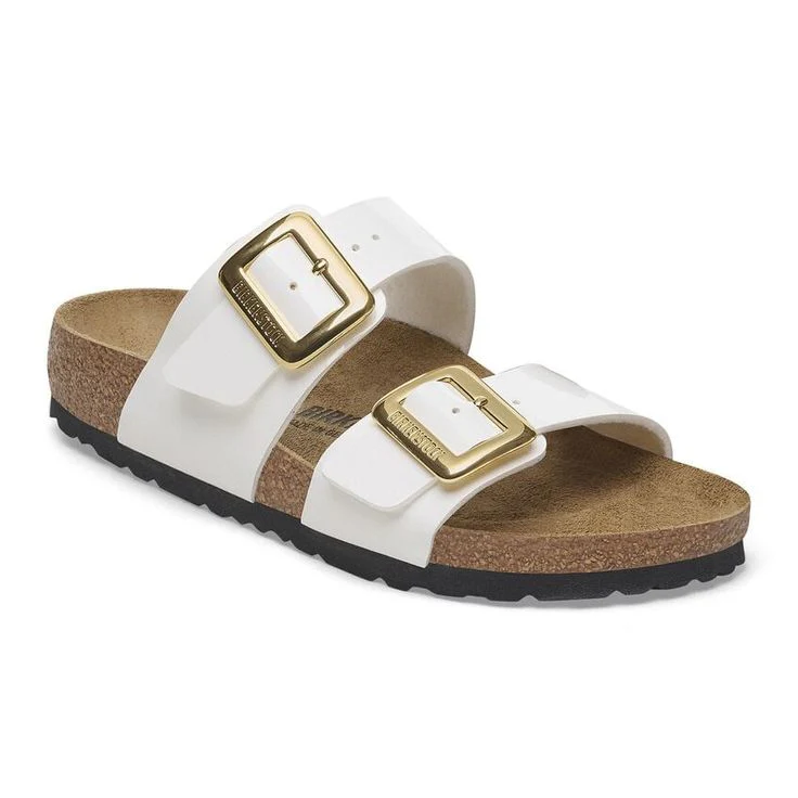 BIRKENSTOCK- WOMEN'S SYDNEY LUXXE BUCKLE BIRKO FLOR PATENT SANDAL - Image 2