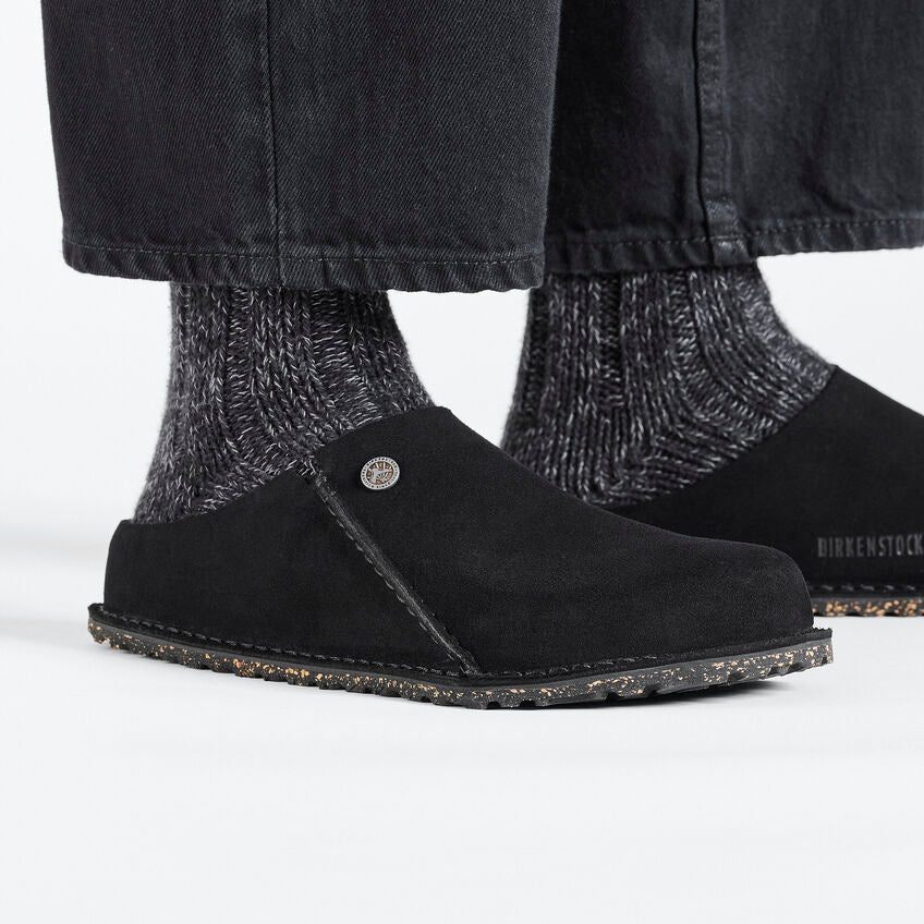 BIRKENSTOCK- ZERMATT SUEDE LEATHER SHOE - Image 4