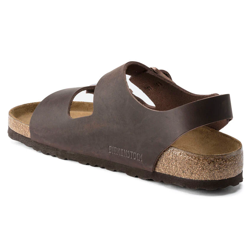 BIRKENSTOCK - MILANO OILED LEATHER SANDAL - Image 6