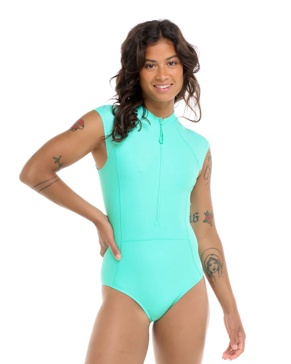 BODY GLOVE- WOMEN'S 1PC SMOOTHIES MANNY SWIMSUIT - Image 2