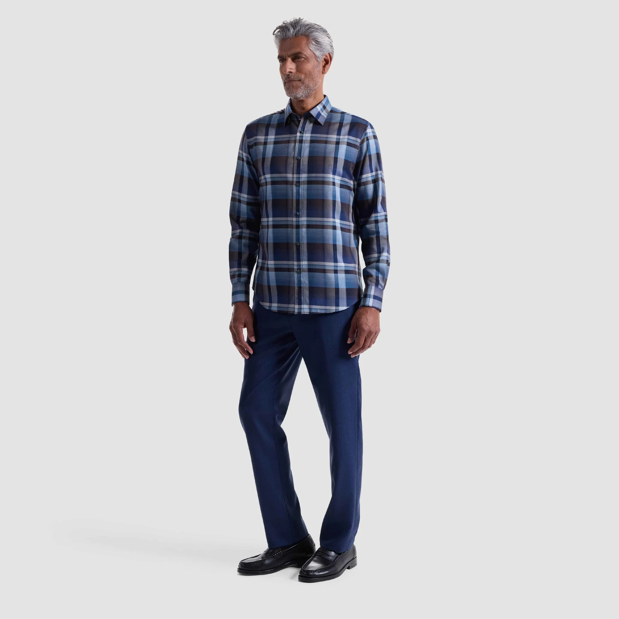 BUGATCHI- MEN'S KARL PLAID SHIRT - Image 3