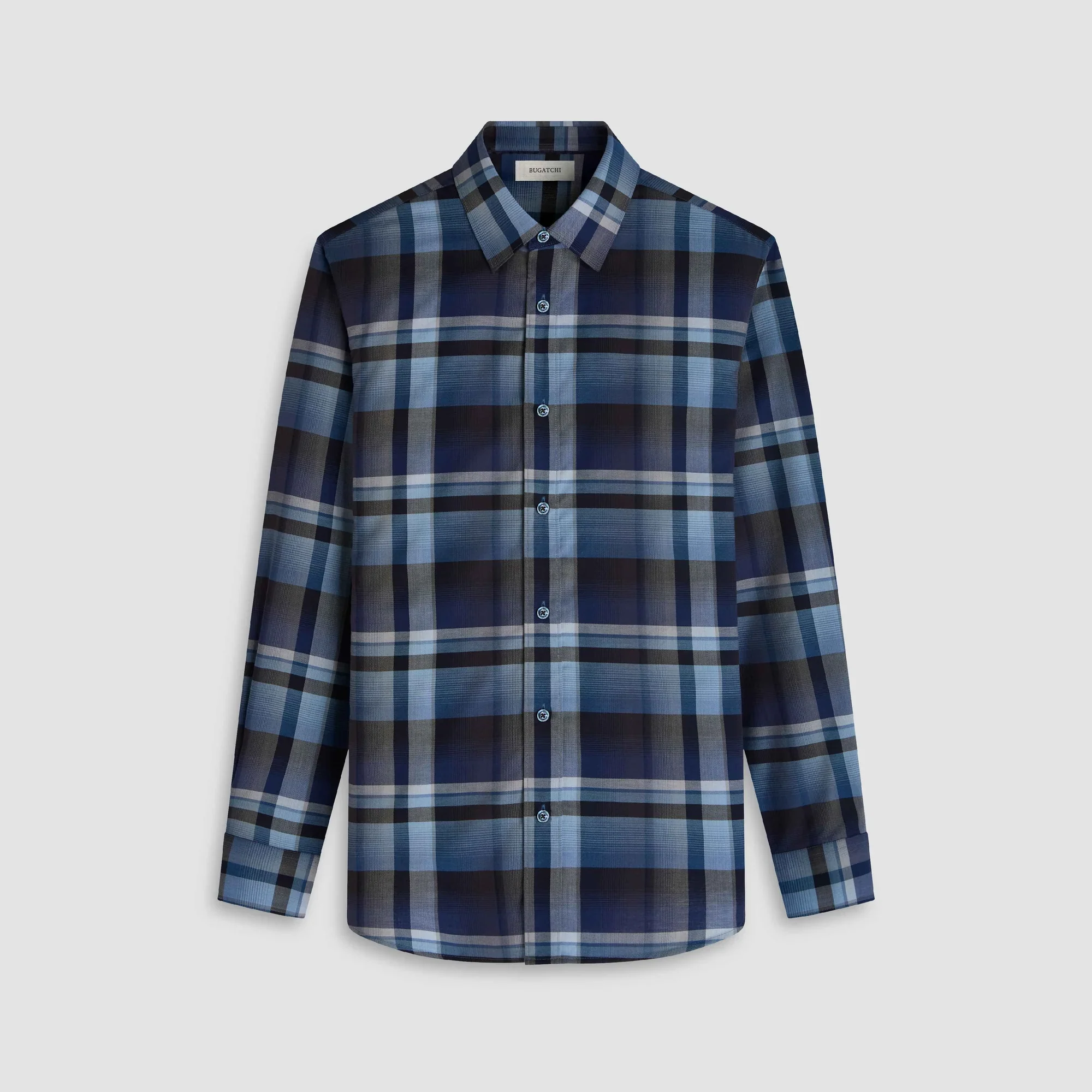 BUGATCHI- MEN'S KARL PLAID SHIRT - Image 5