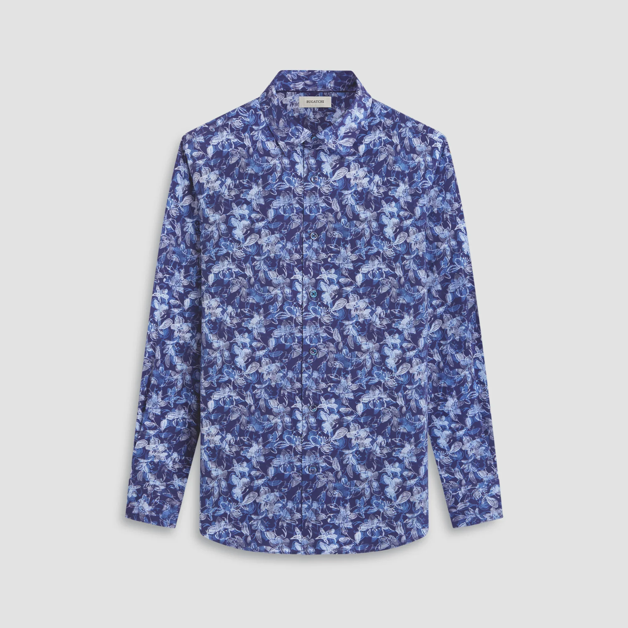 BUGATCHI- Men's Julian Floral Shirt - Image 5