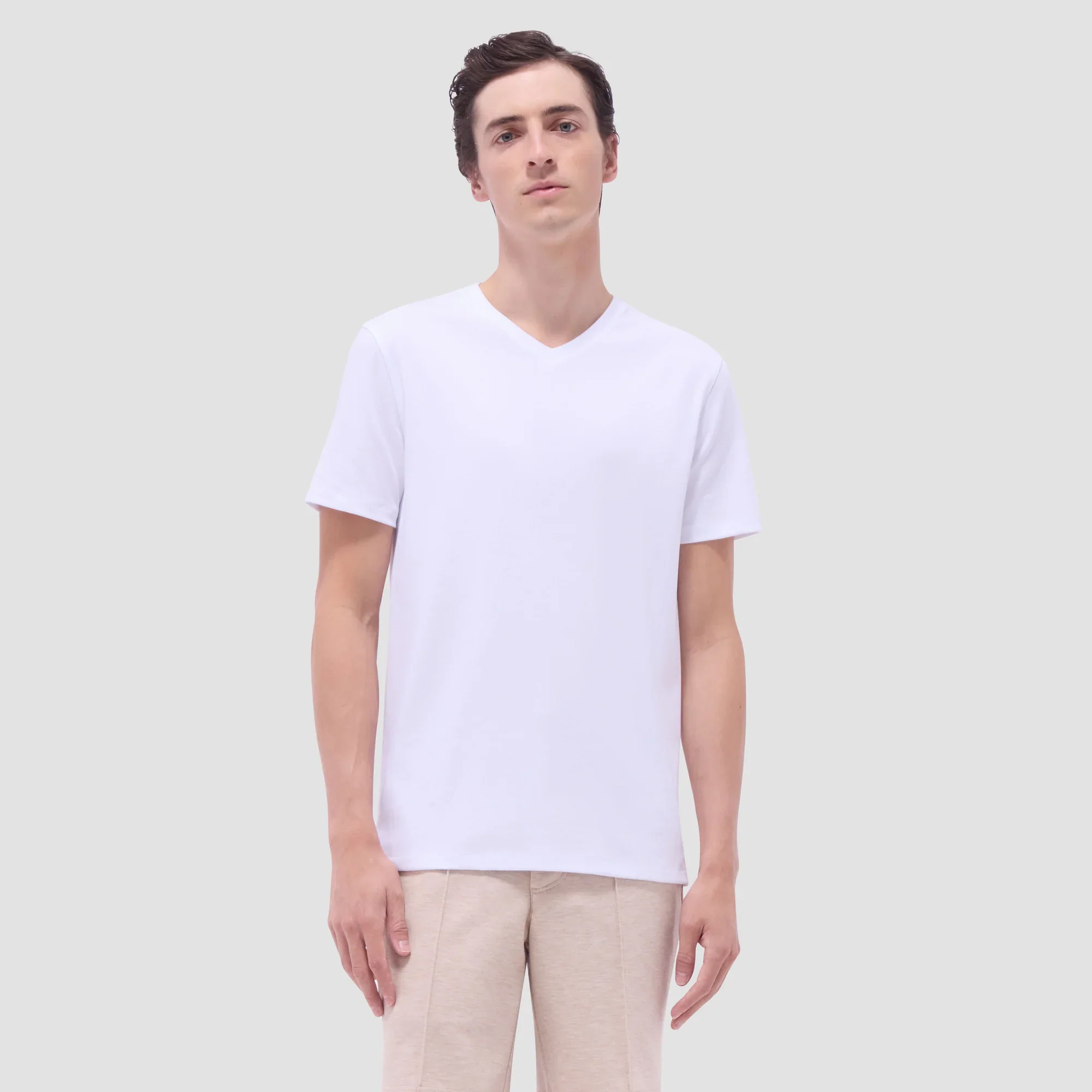 BUGATCHI- Men's Holden V-Neck T-Shirt - Image 2
