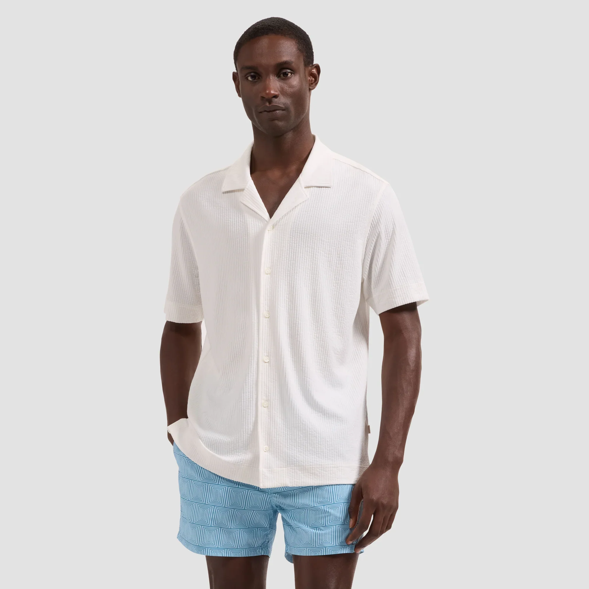 BUGATCHI - CRUZ MID - LENGTH SWIM JXM201M40 - Image 3