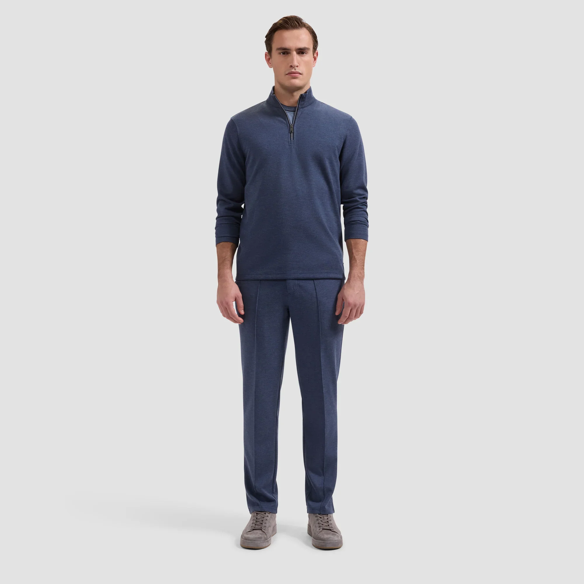 BUGATCHI - L/S QUARTER ZIP KNIT JF2425K88 - Image 3