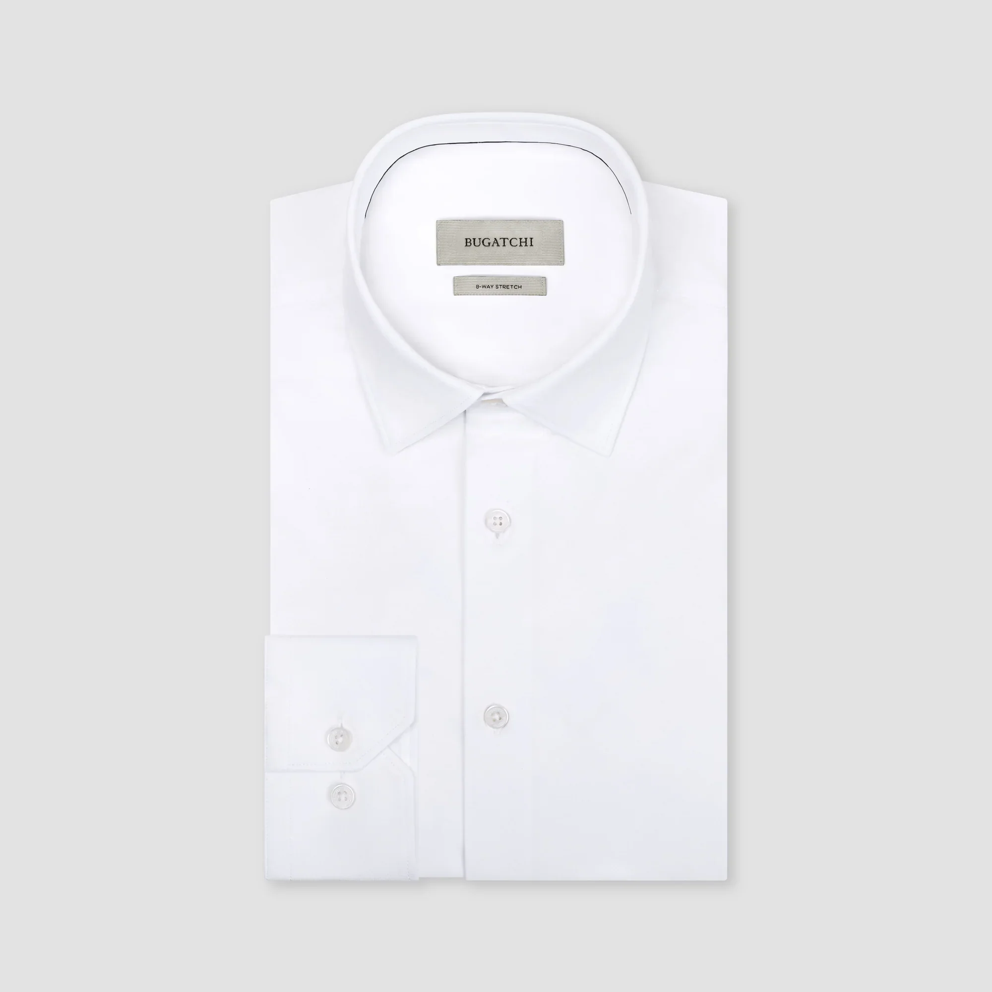 BUGATCHI - OOOHCOTTON JAMES LS SHIRT ISF9500K60 - Image 4