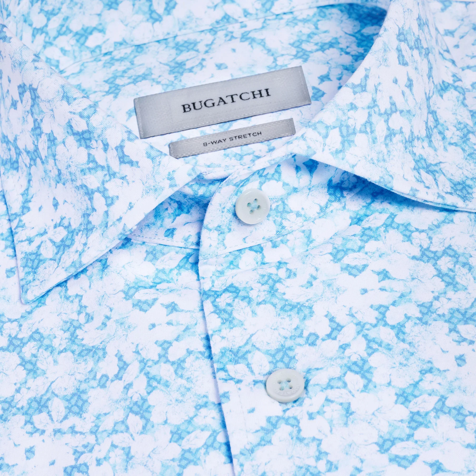 BUGATCHI - OOOHCOTTON MILES SS SHIRT JF9063F40 - Image 5