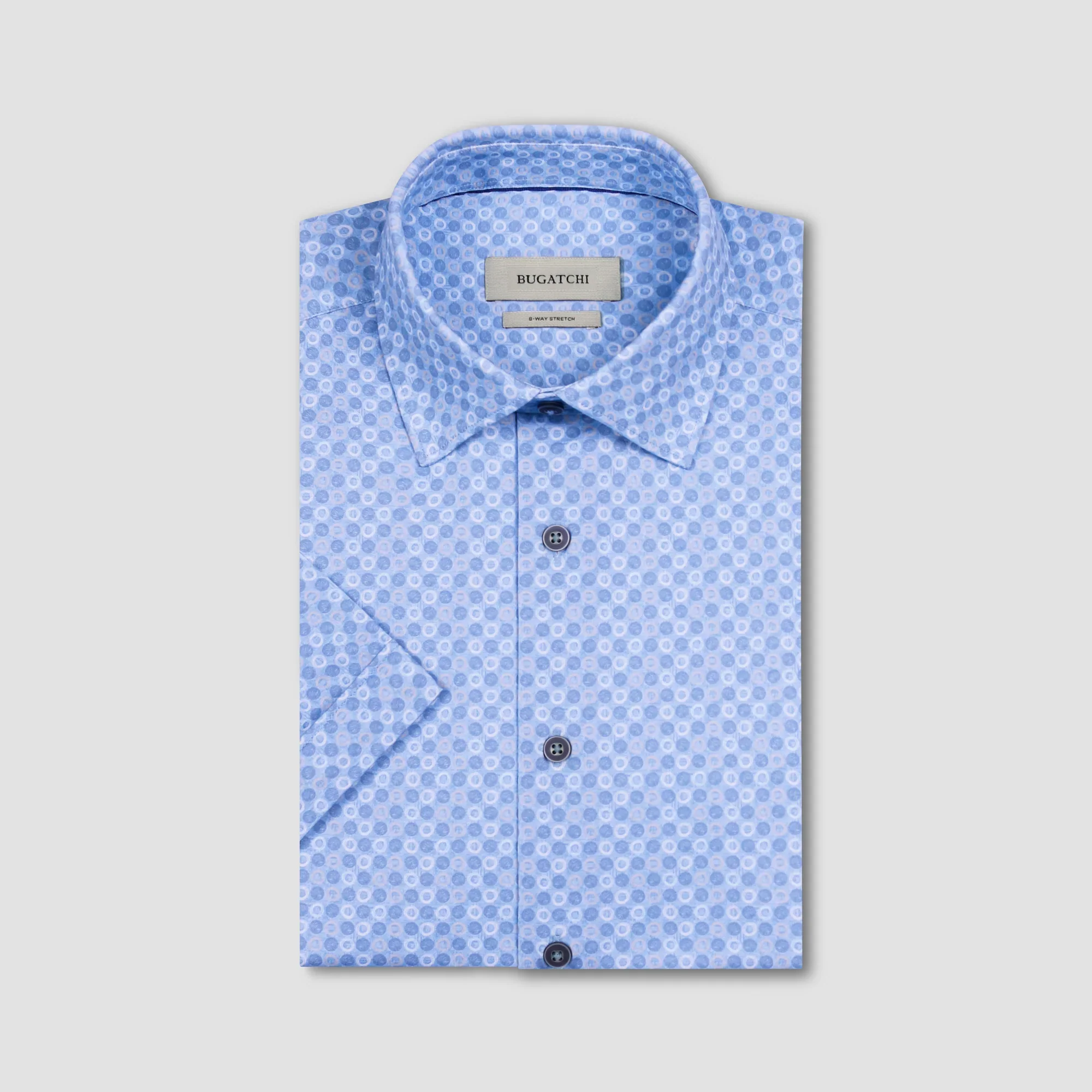 BUGATCHI - OOOHCOTTON MILES SS SHIRT JF9201F40 - Image 4