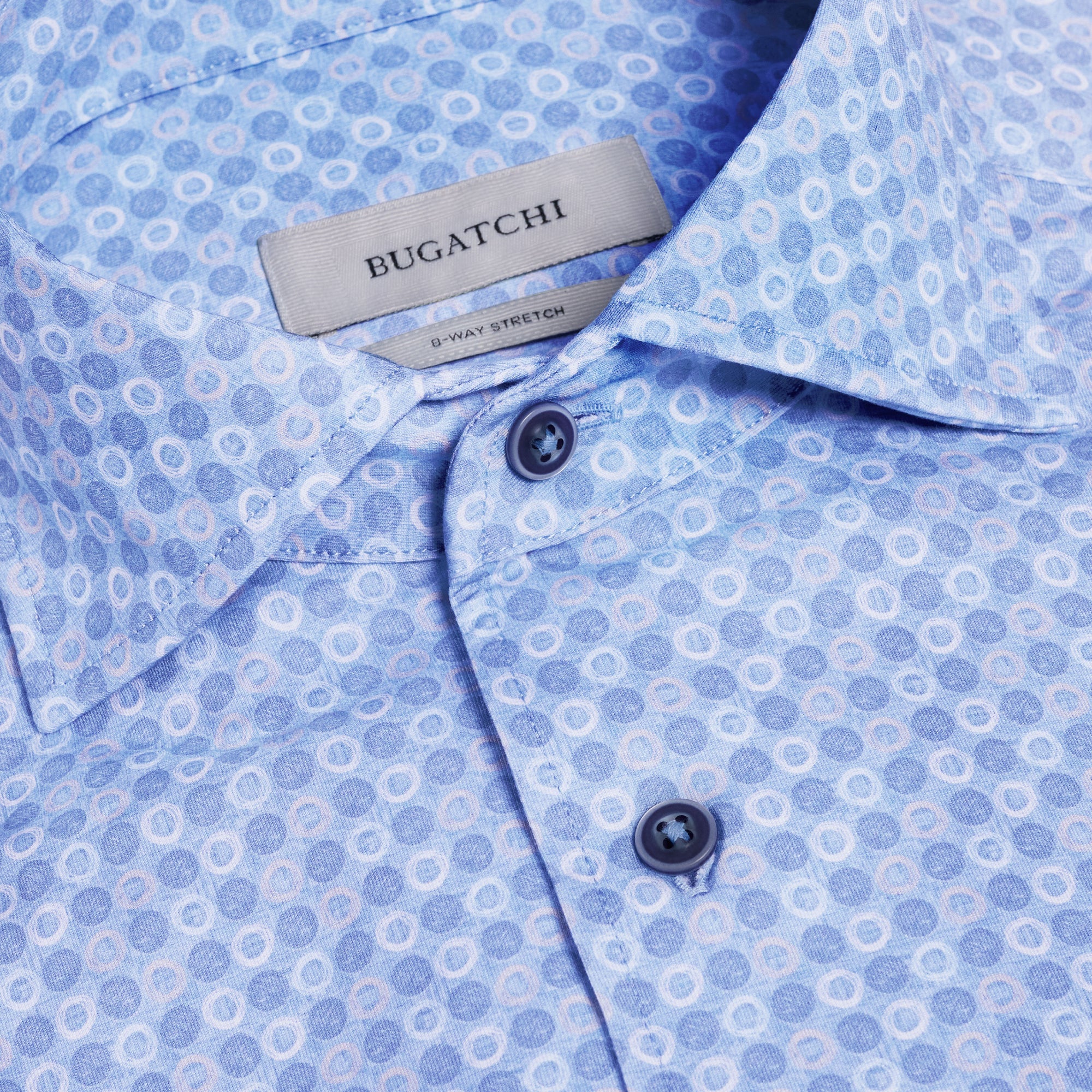 BUGATCHI - OOOHCOTTON MILES SS SHIRT JF9201F40 - Image 5