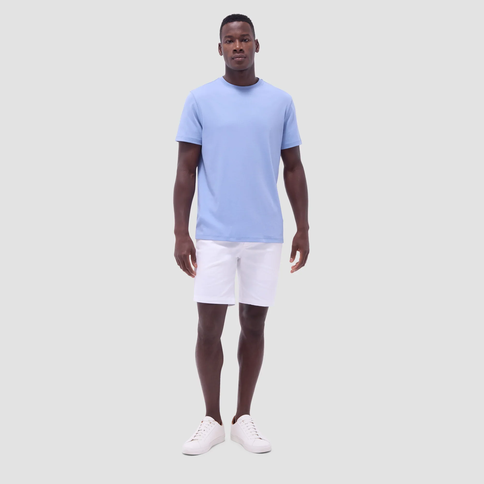 BUGATCHI - S/S HANK PIMA CREW NECK ISF1500F5 - Image 8