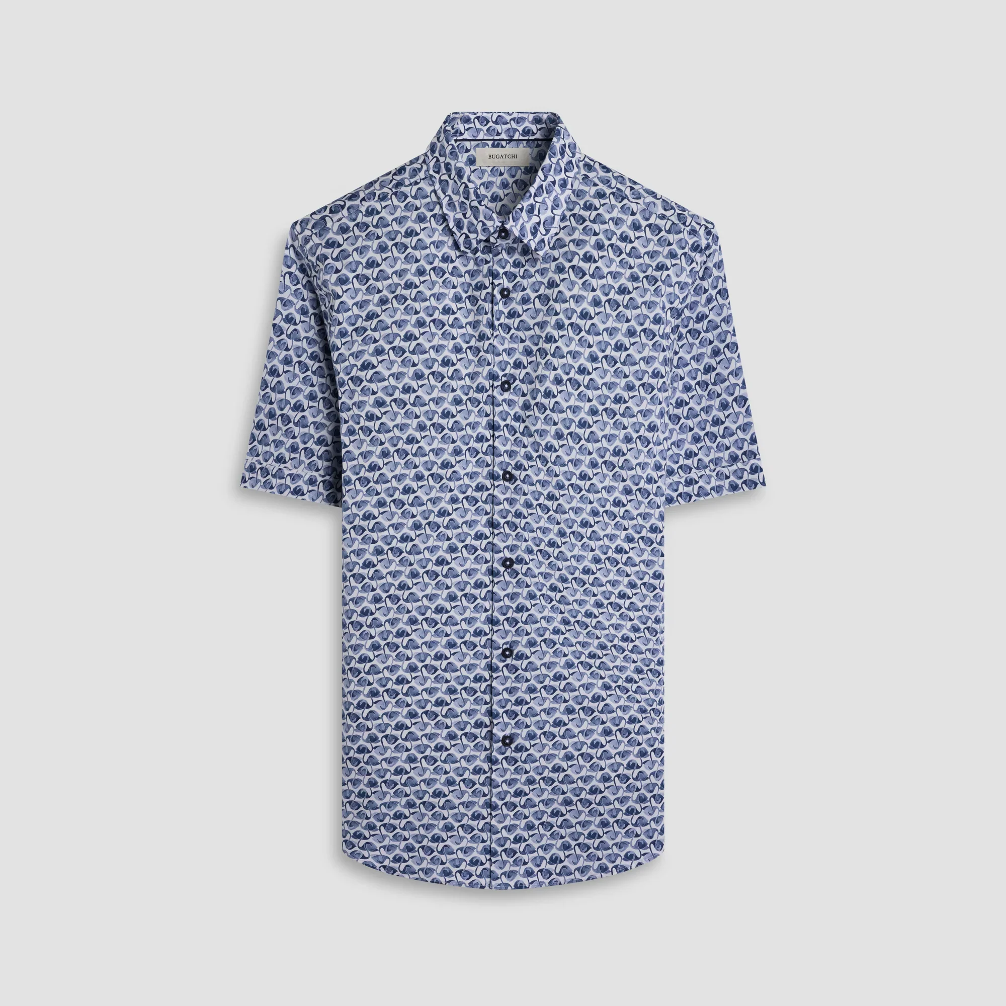 BUGATCHI - S/S ORSON WOVEN SHAPED JS3139S52S - Image 2