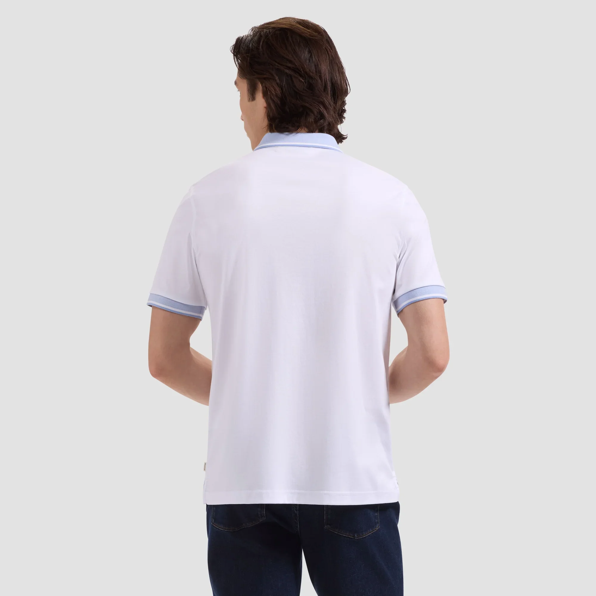 BUGATCHI - S/S THREE BUTTON POLO JF2050F12 - Image 9