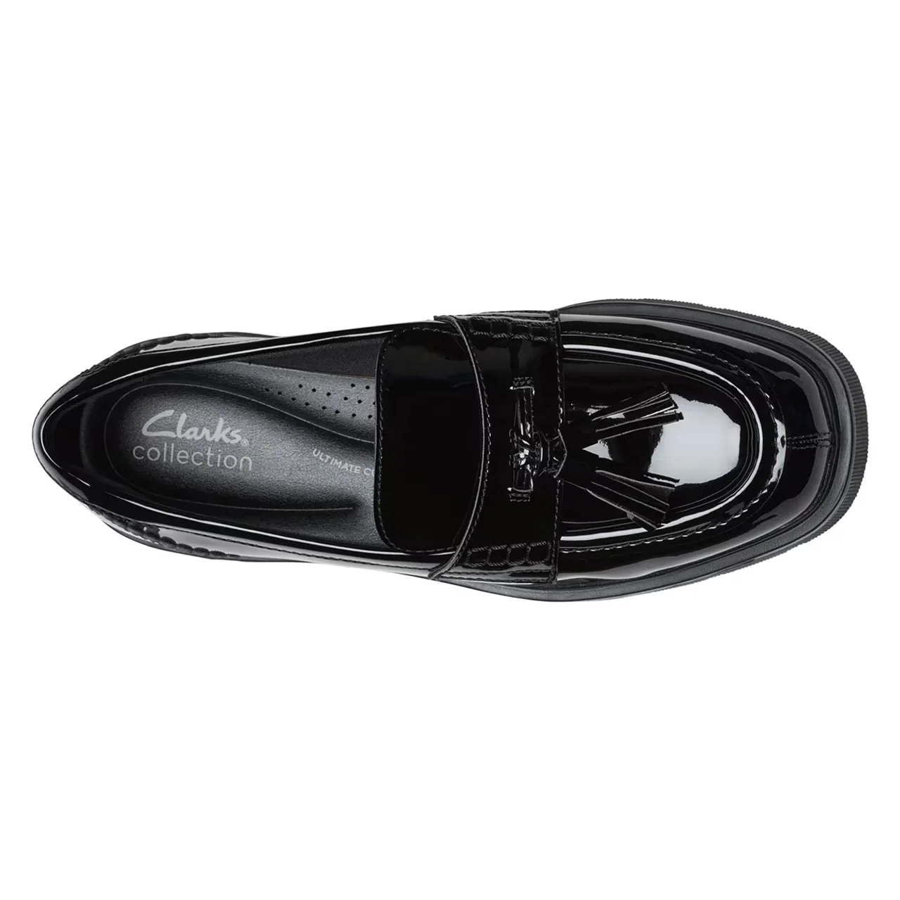 CLARKS - WOMEN'S LAURYL TASSEL SHOE - Image 6