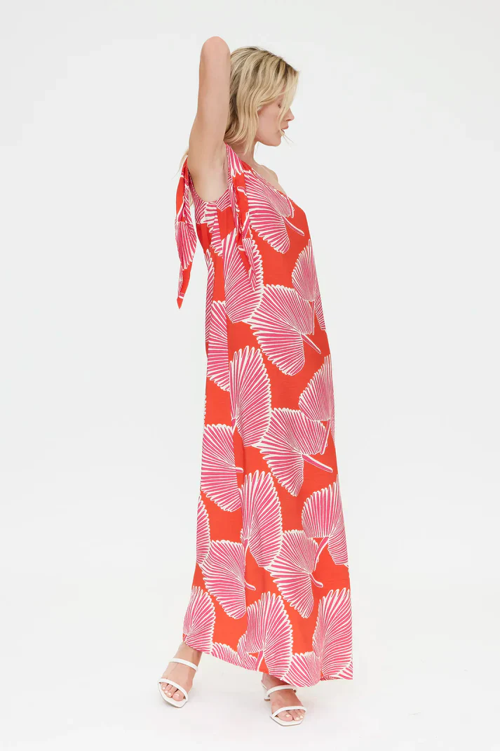 COMPANIA FANTASTICA - PALM TREE LONG DRESS - Image 2
