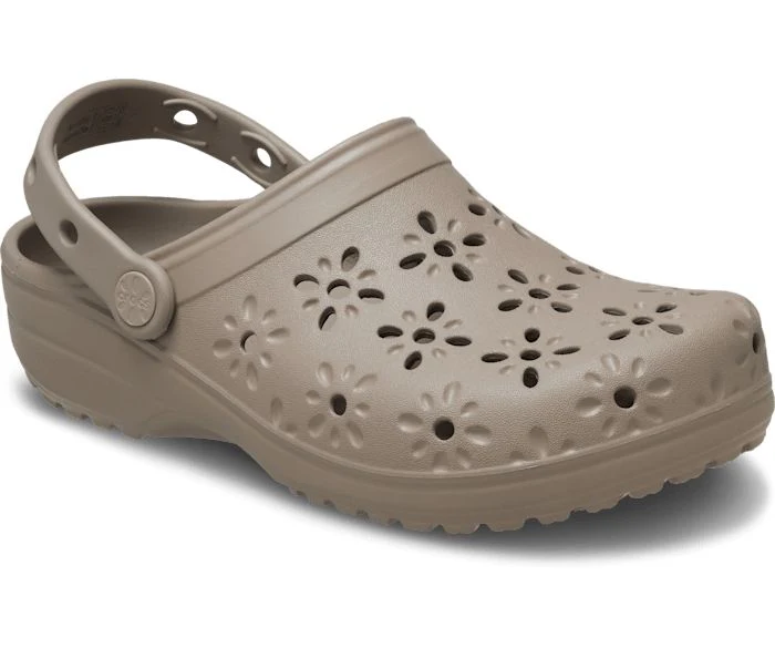 CROCS- WOMEN'S FLORAL CUT-OUT CLOG - Image 2