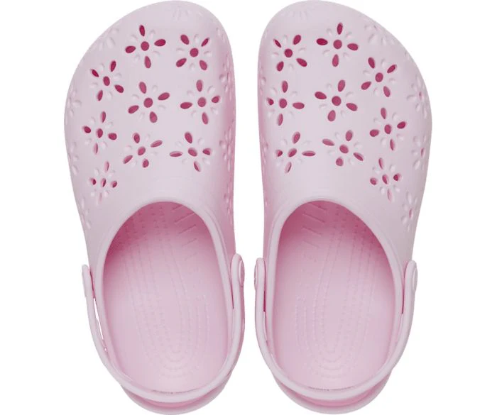 CROCS- WOMEN'S FLORAL CUT-OUT CLOG - Image 3