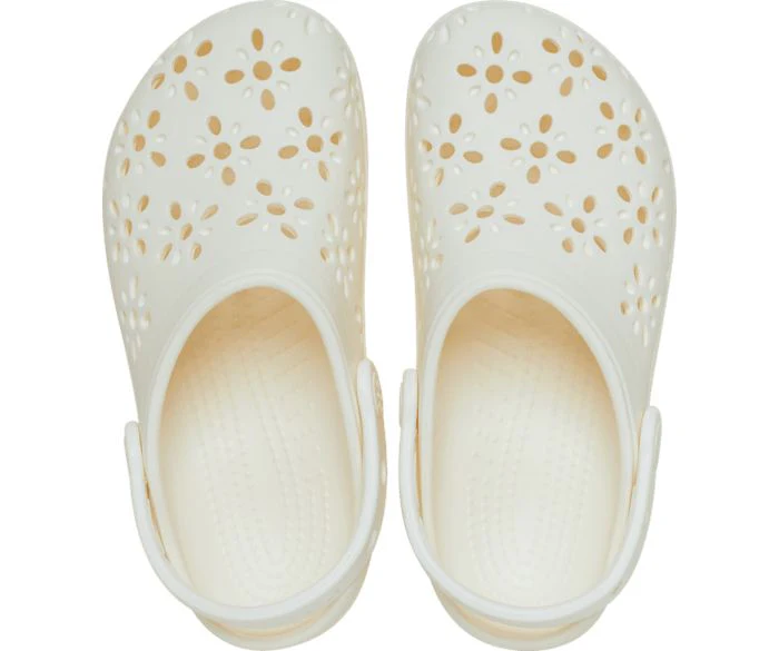 CROCS- WOMEN'S FLORAL CUT-OUT CLOG - Image 3