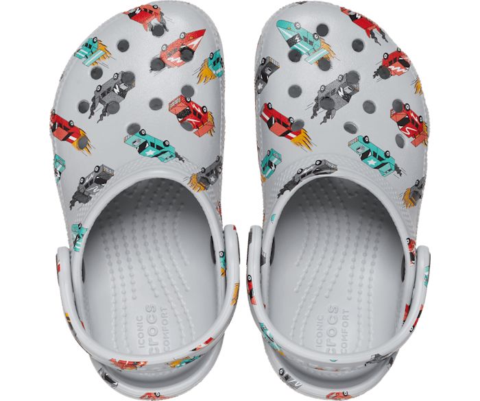 CROCS- KIDS CLASSIC RACE CARS GRAPHIC CLOG - Image 3