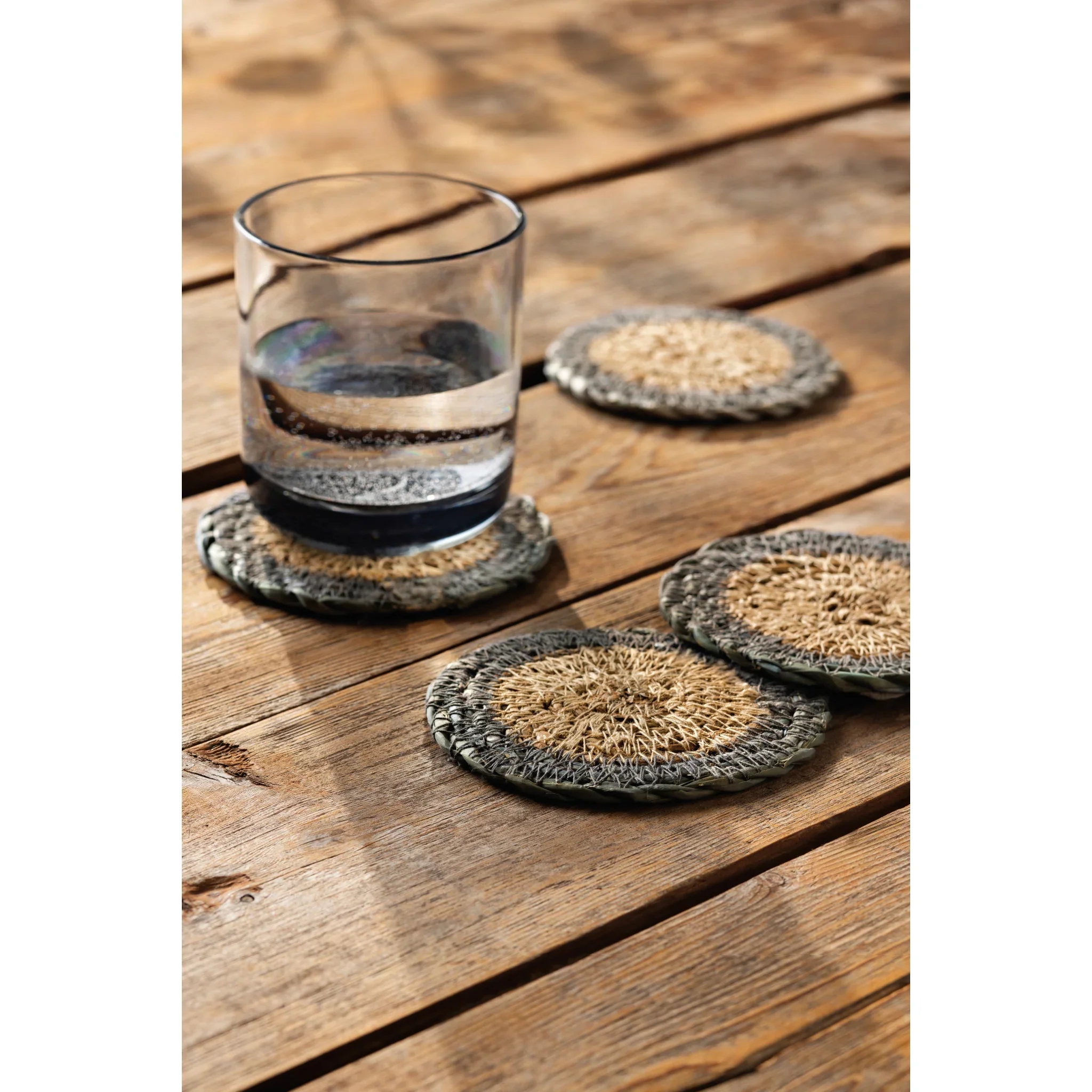DANICA - COASTER SET/4 SEAGRASS BAYBLUE - Image 2