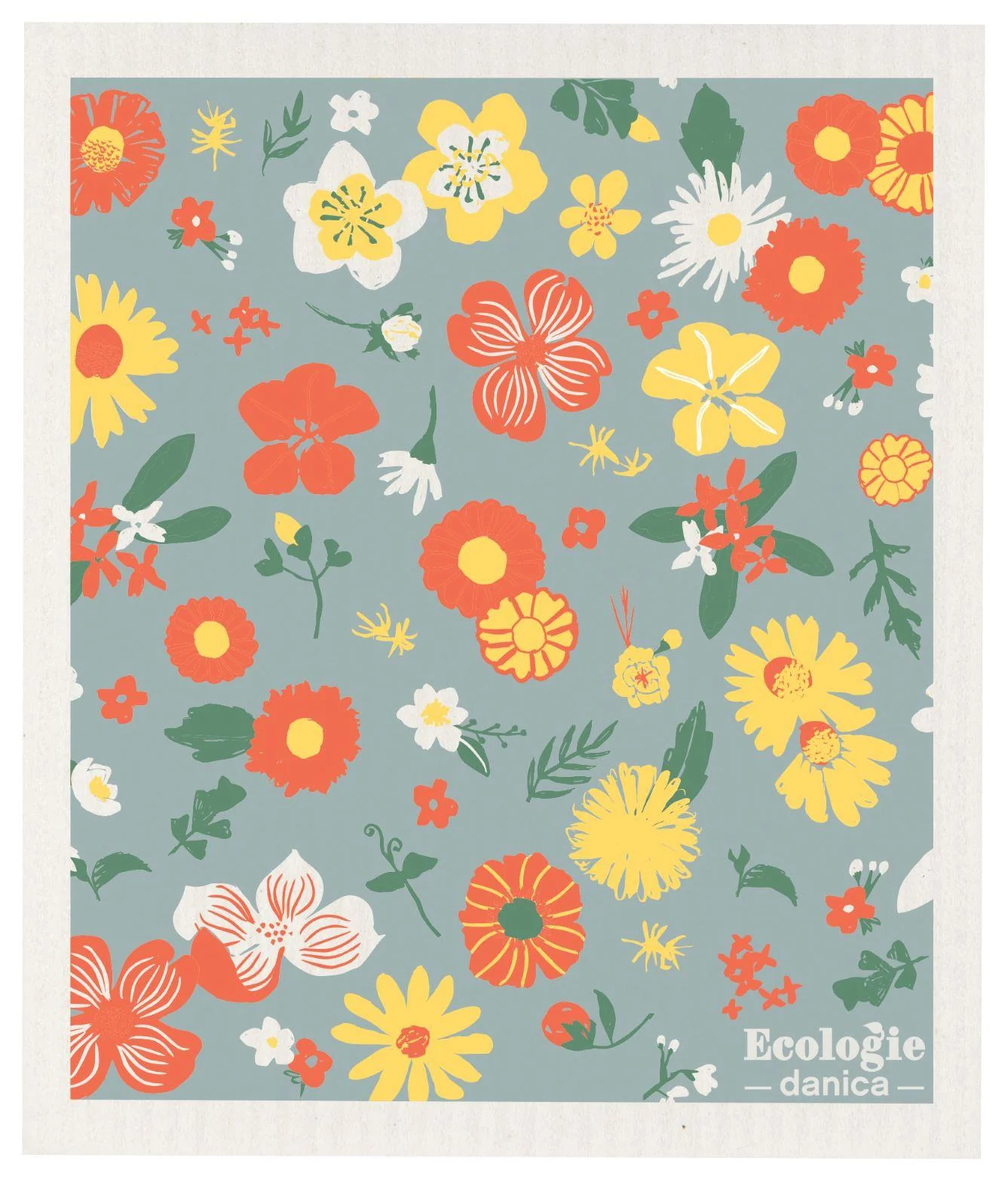 DANICA- Flowers Of The Month Swedish Sponge Cloth - Image 3
