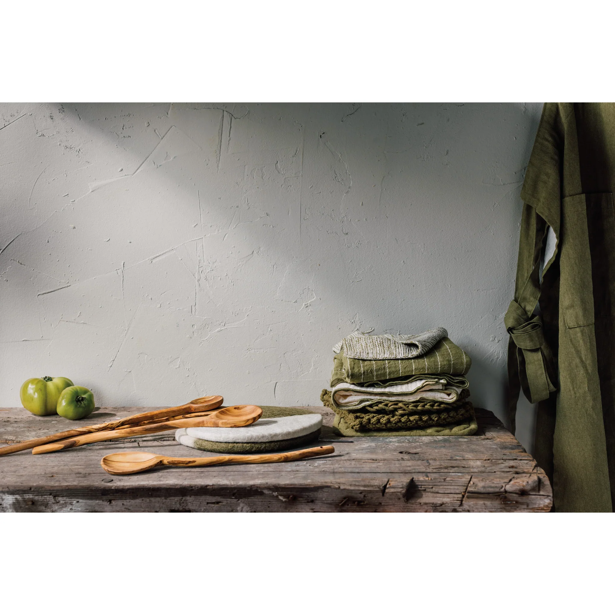 DANICA - SPOON LONG OLIVE WOOD - Image 2